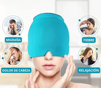 GORRO DE GEL TERAPIA FRIO Y CALIENTE RELAXIGEL ® + ENVÍO GRATIS